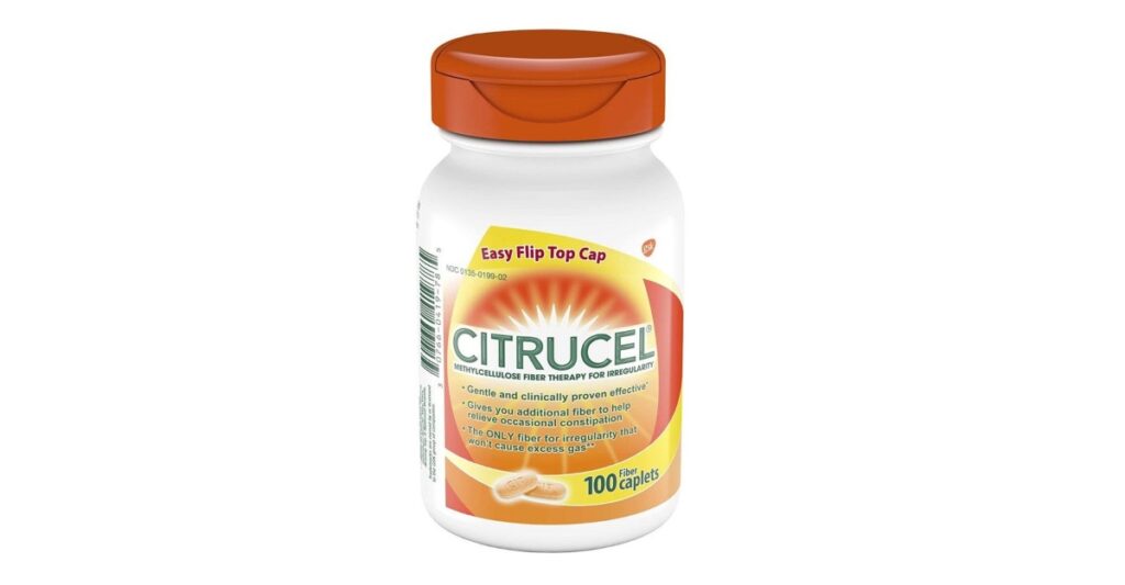 A Bottle of Citrucel Supplement