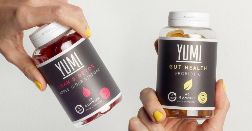 Package of Yumi probiotic gummies