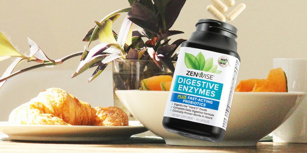 Package of Zenwise digestive enzymes